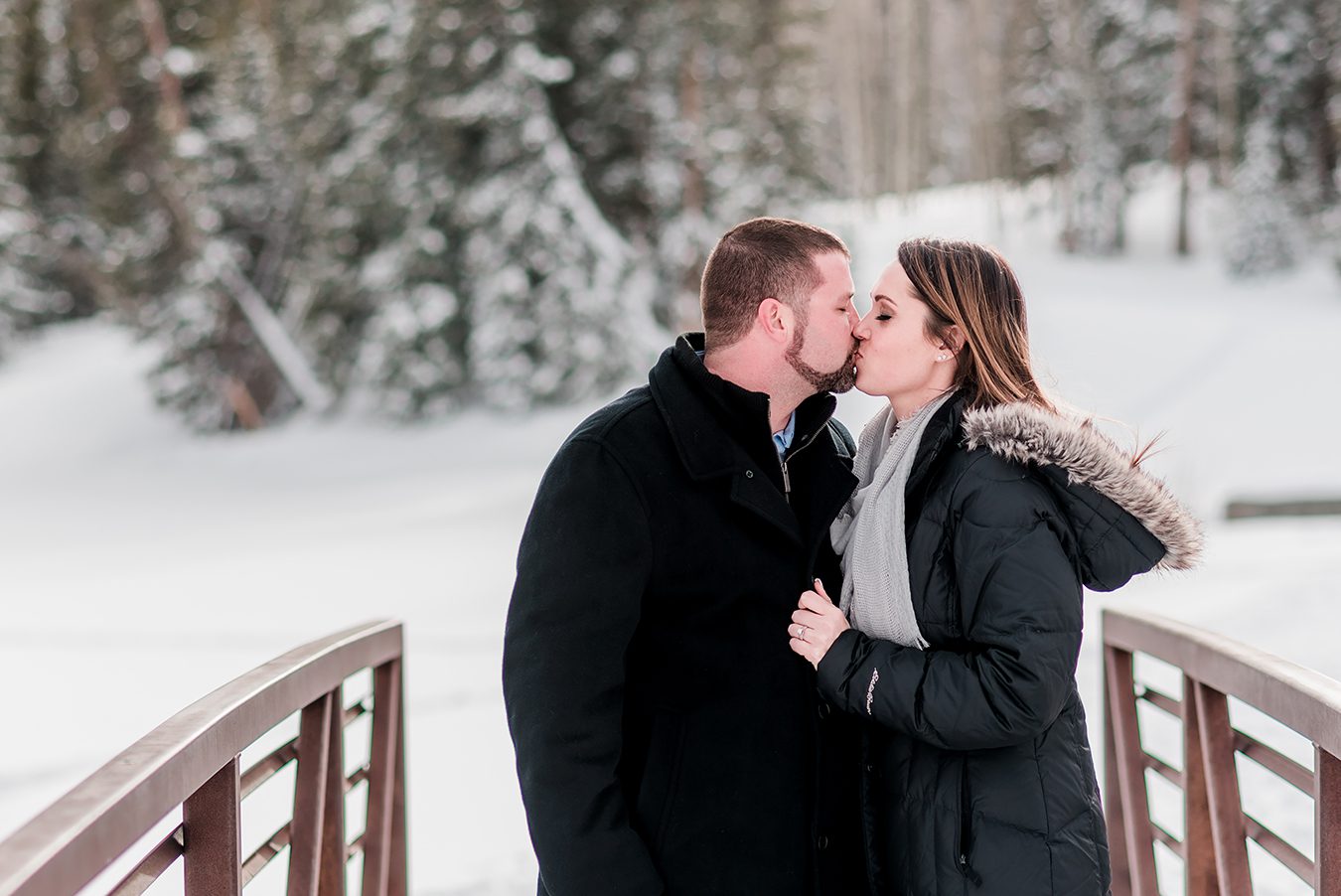 As we sat a the bar for a quick drink before their snowy engagement on the Grand Mesa, Adam and Monica recounted their proposal story to me.