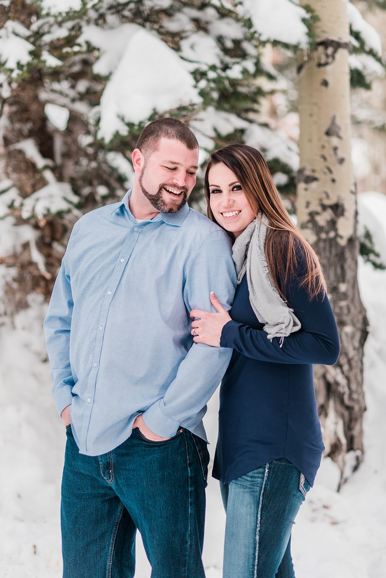 As we sat a the bar for a quick drink before their snowy engagement on the Grand Mesa, Adam and Monica recounted their proposal story to me.