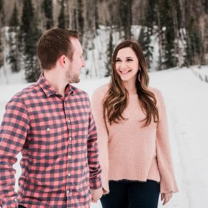 Snowy Engagement Session in Telluride | Amanda Matilda Photography