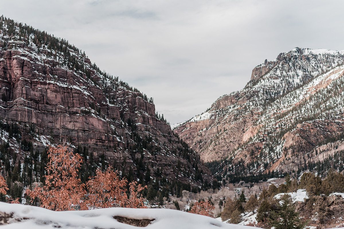 John & Lisa's Winter Elopement in Ouray | Amanda Matilda Photography