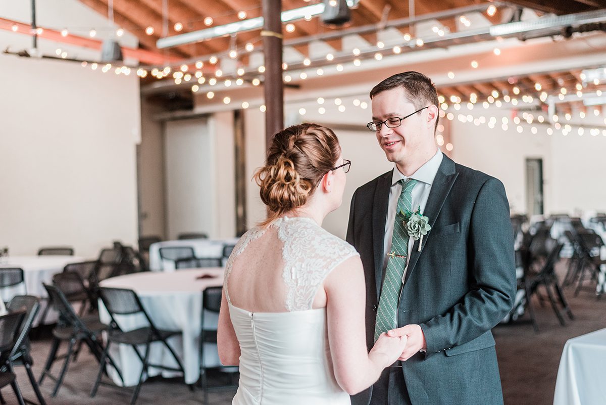 Ryan & Dani | Wedding at the Living Room in Omaha