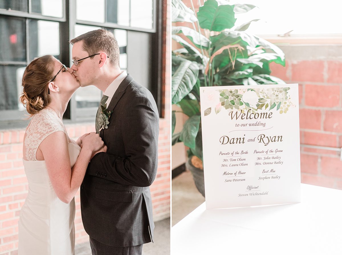 Ryan & Dani | Wedding at the Living Room in Omaha