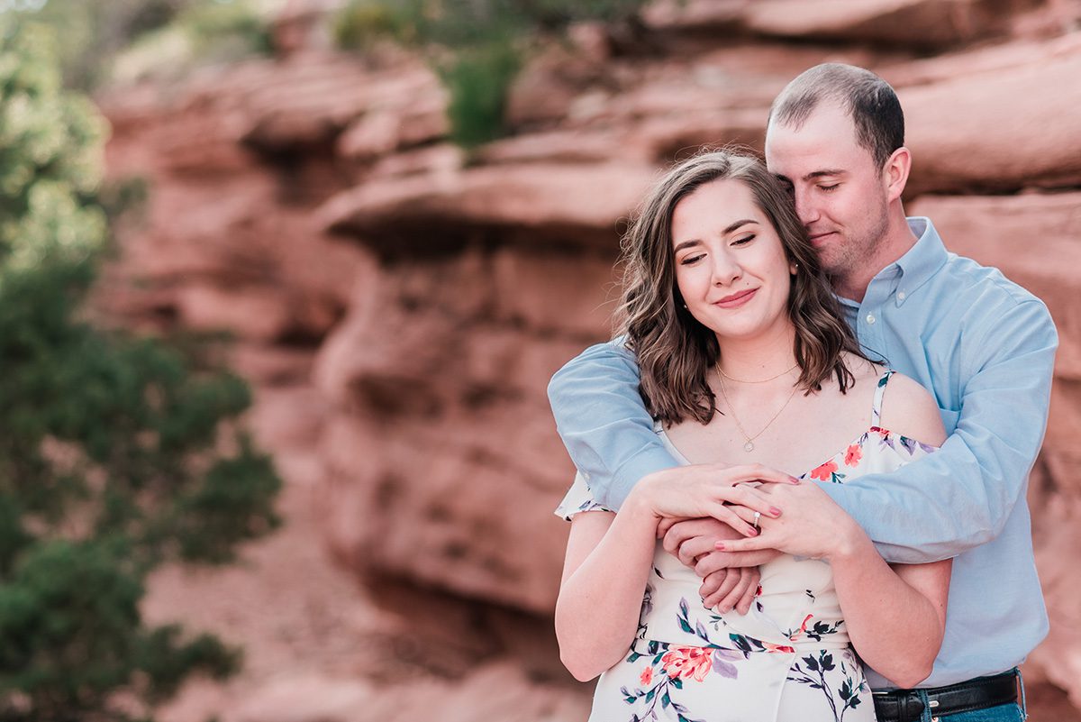 Alec & Emily | Spring Engagement Photos on the Colorado National Monument