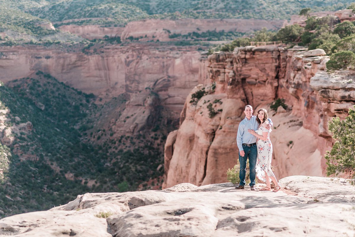 Alec & Emily | Spring Engagement Photos on the Colorado National Monument