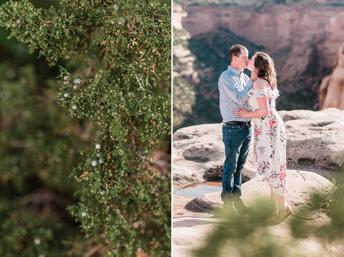 Alec & Emily | Spring Engagement Photos on the Colorado National Monument