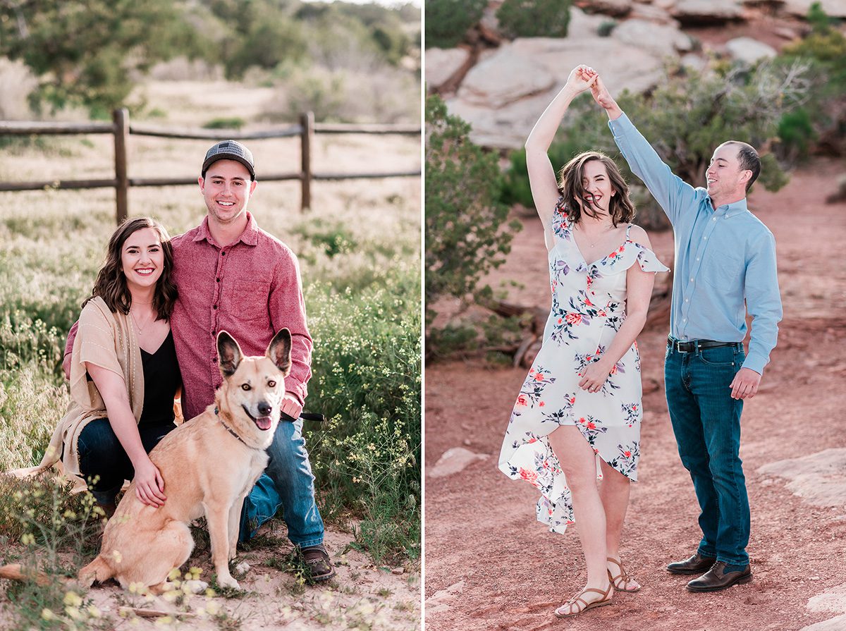 Alec & Emily | Spring Engagement Photos on the Colorado National Monument