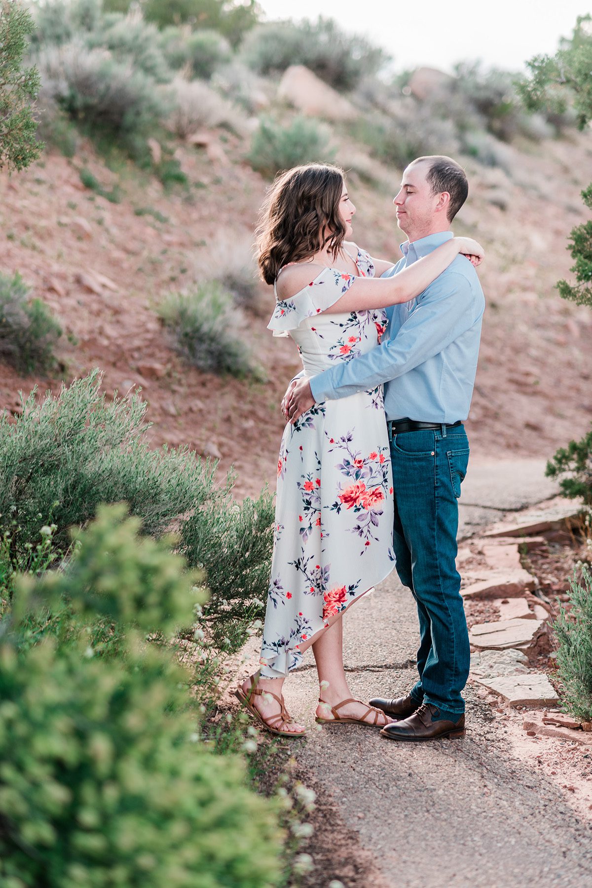 Alec & Emily | Spring Engagement Photos on the Colorado National Monument