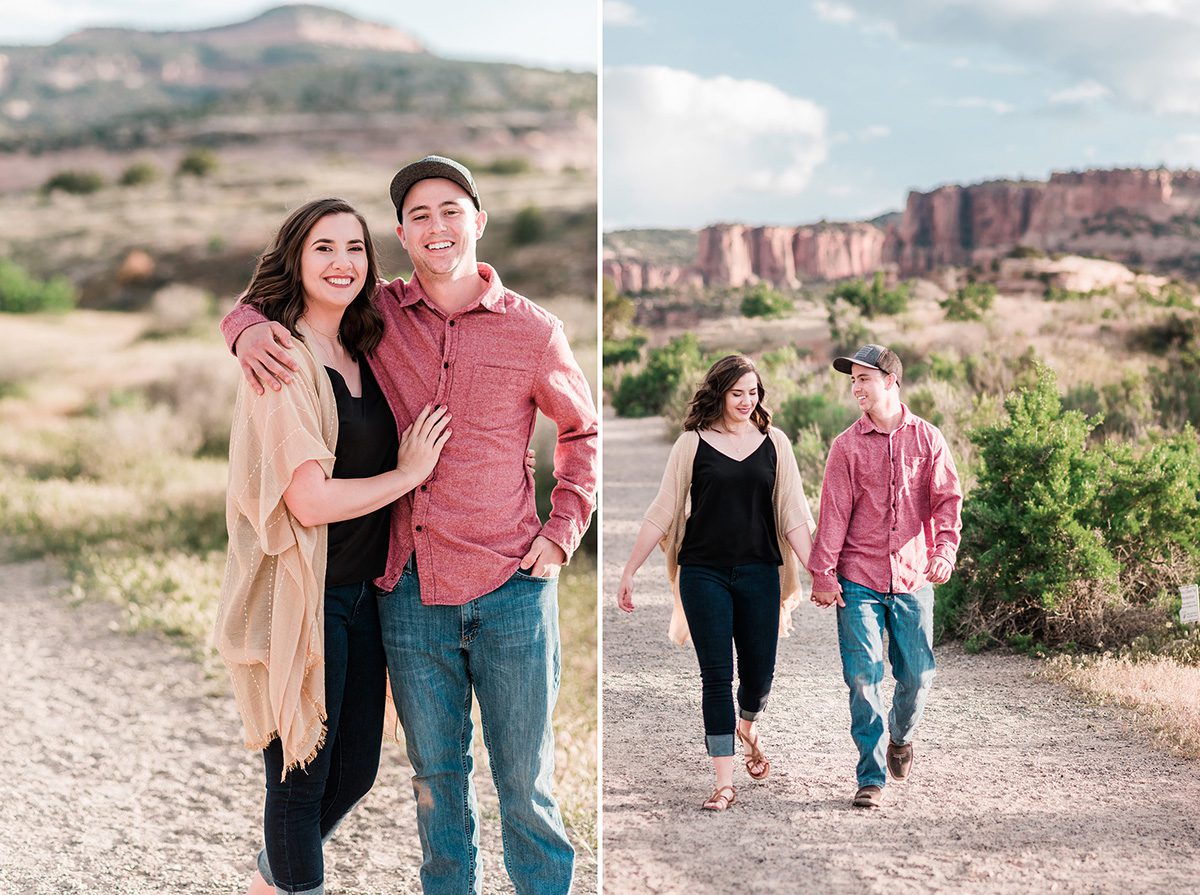 Alec & Emily | Spring Engagement Photos on the Colorado National Monument