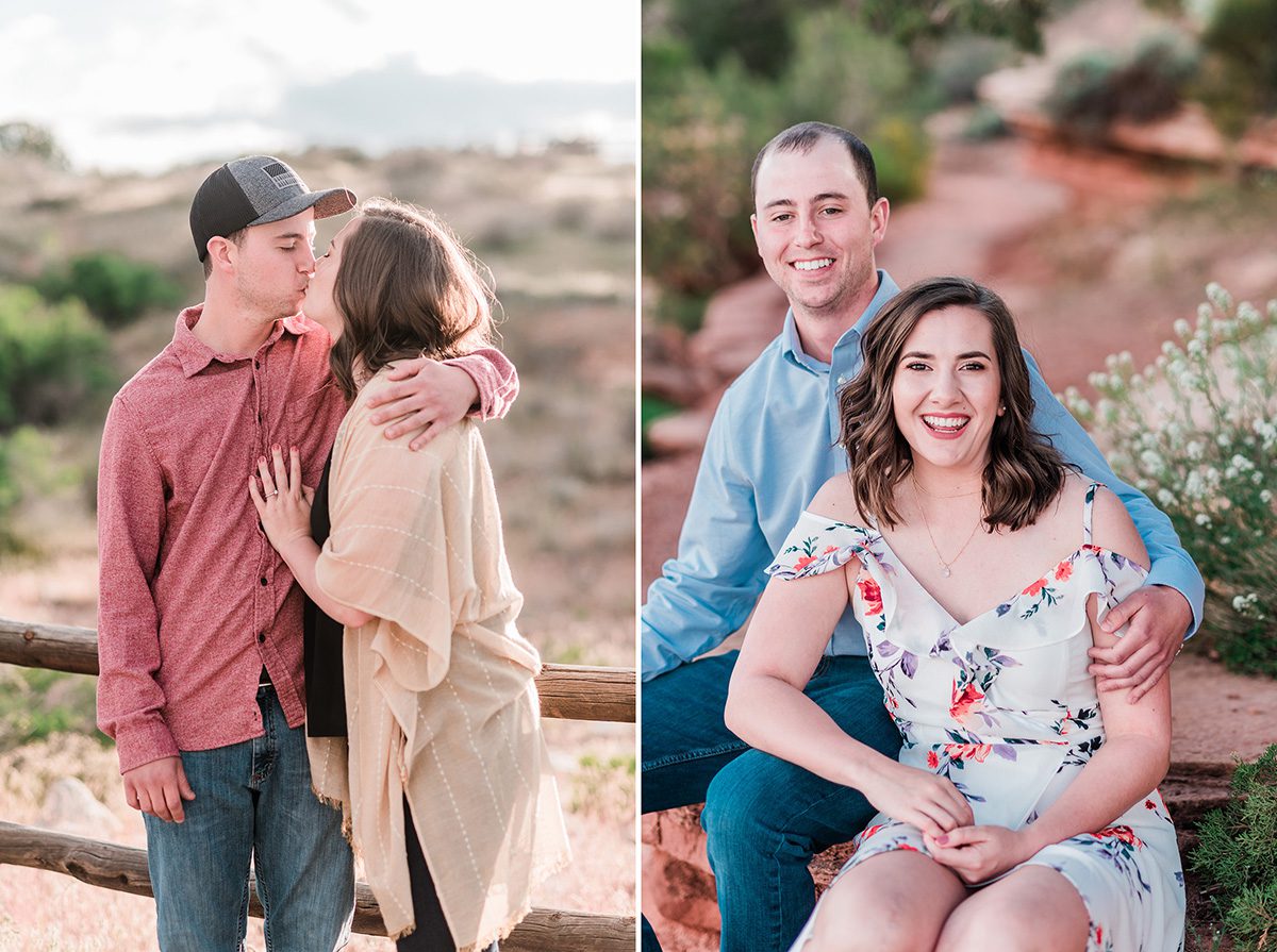 Alec & Emily | Spring Engagement Photos on the Colorado National Monument