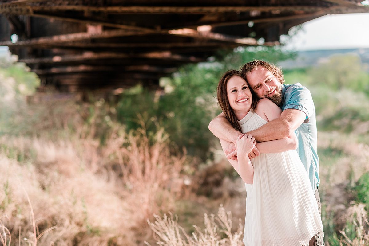 Andy & Brandie | Tandem Bicycle Engagement Photos