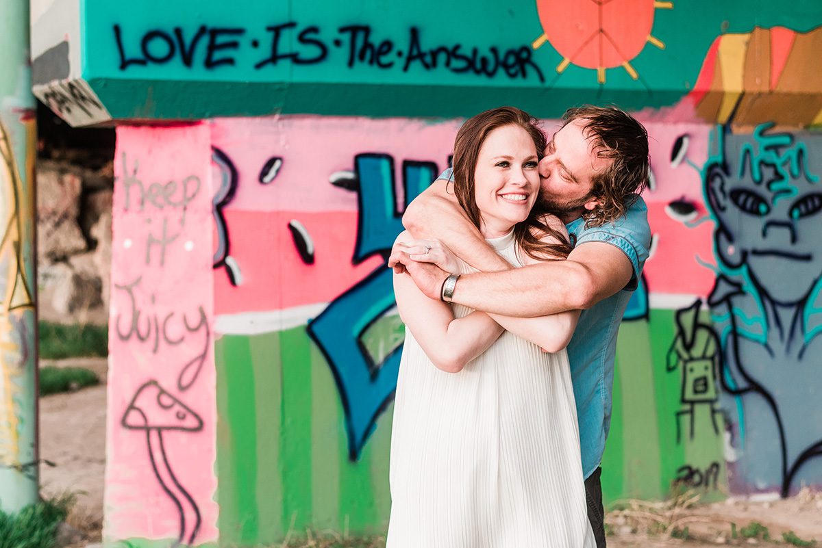 Andy & Brandie | Tandem Bicycle Engagement Photos