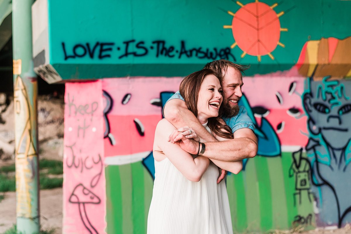 Andy & Brandie | Tandem Bicycle Engagement Photos