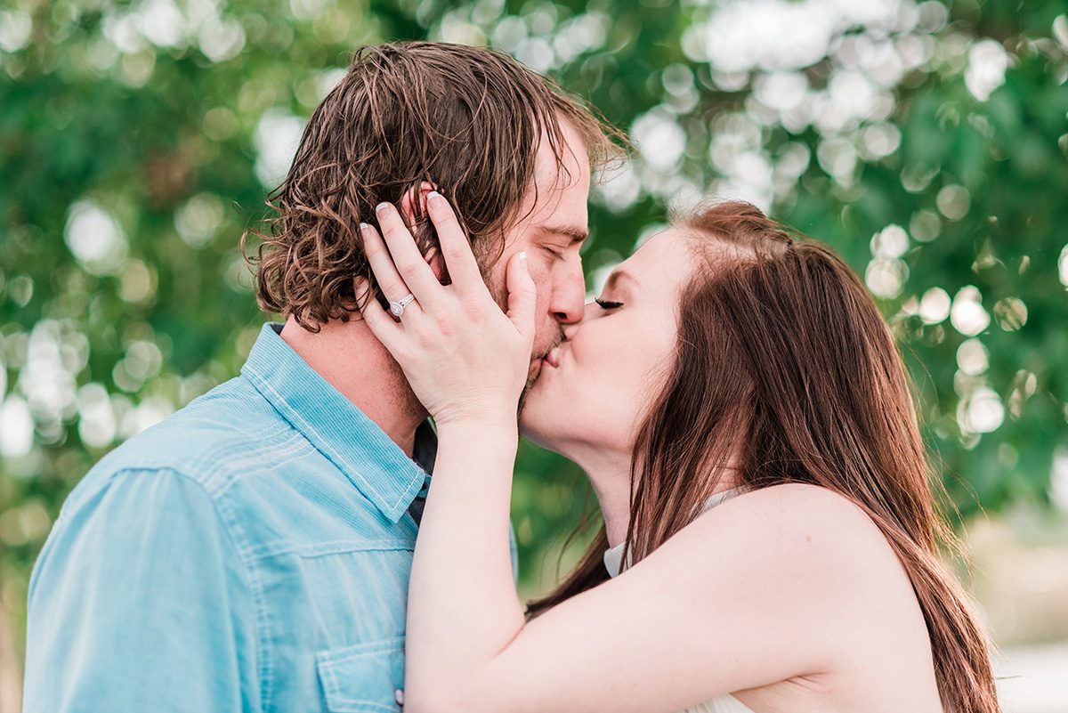 Andy & Brandie | Tandem Bicycle Engagement Photos