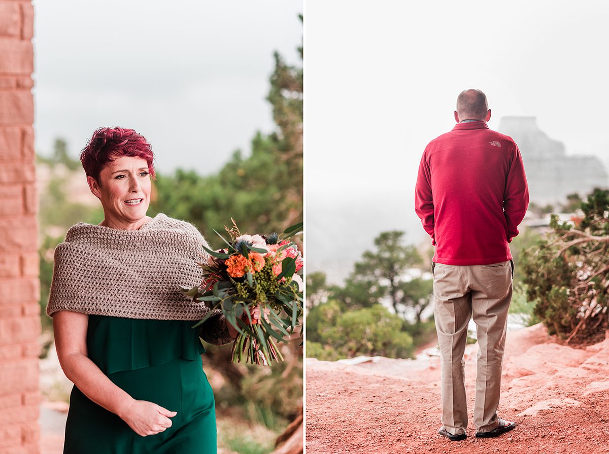 Shawn & Angie | Rainy Elopement on the Colorado National Monument