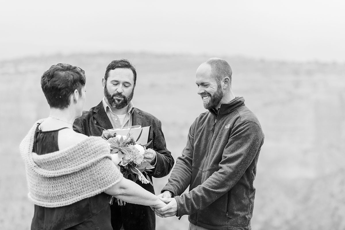 Shawn & Angie | Rainy Elopement on the Colorado National Monument