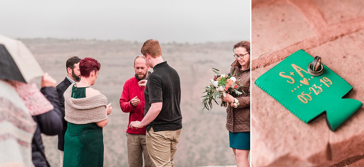 Shawn & Angie | Rainy Elopement on the Colorado National Monument