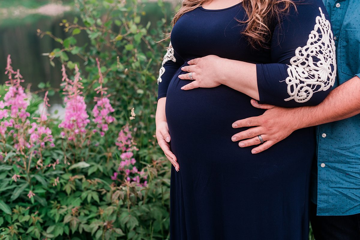 Valeria's Maternity Photos on the Grand Mesa