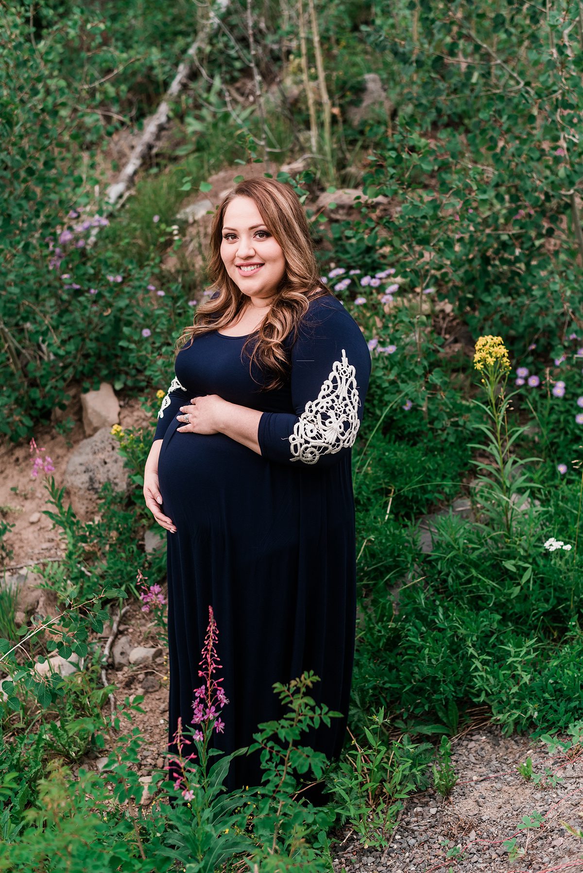 Valeria's Maternity Photos on the Grand Mesa