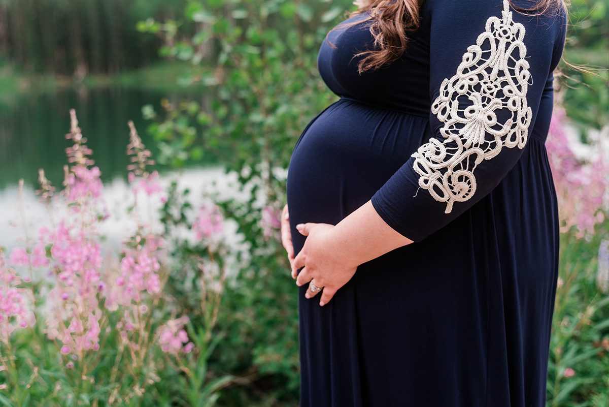 Valeria's Maternity Photos on the Grand Mesa