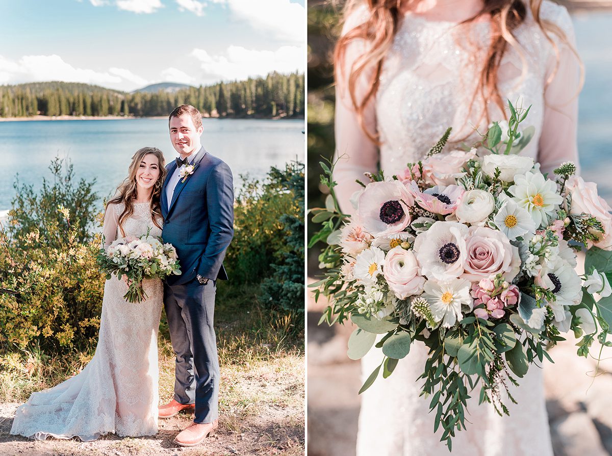 William & Amy | Lake Irwin Wedding in Crested Butte