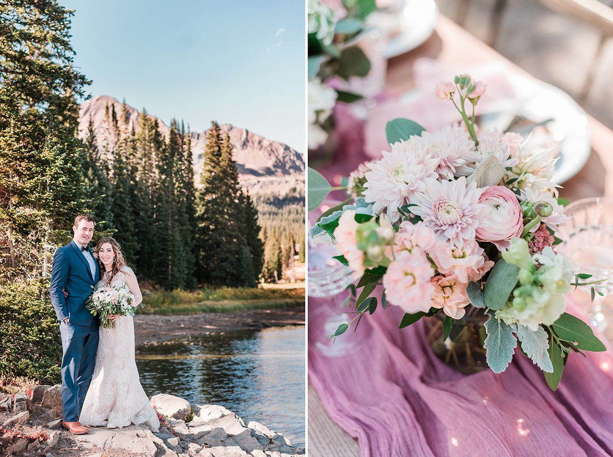 William & Amy | Lake Irwin Wedding in Crested Butte