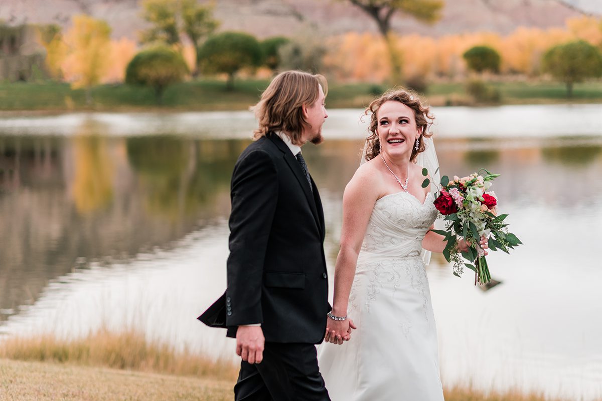 Sam & Cloie | Fall Wedding in Parachute