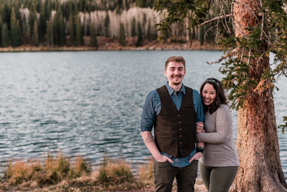 Michael & Stephanie | Sunrise Elopement on the Grand Mesa