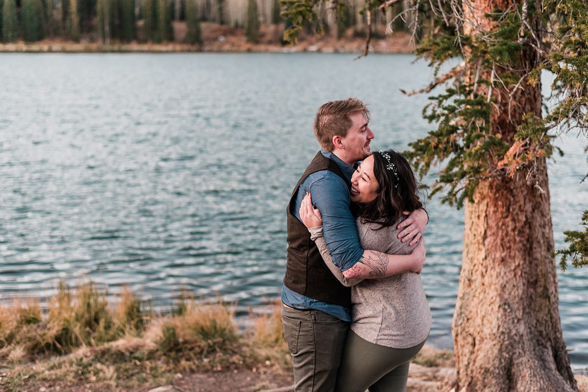 Michael & Stephanie | Sunrise Elopement on the Grand Mesa