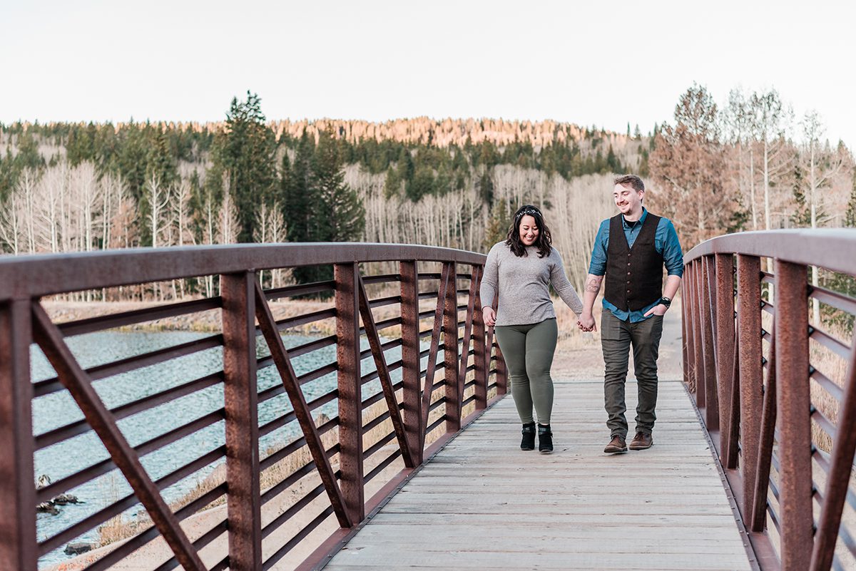 Michael & Stephanie | Sunrise Elopement on the Grand Mesa