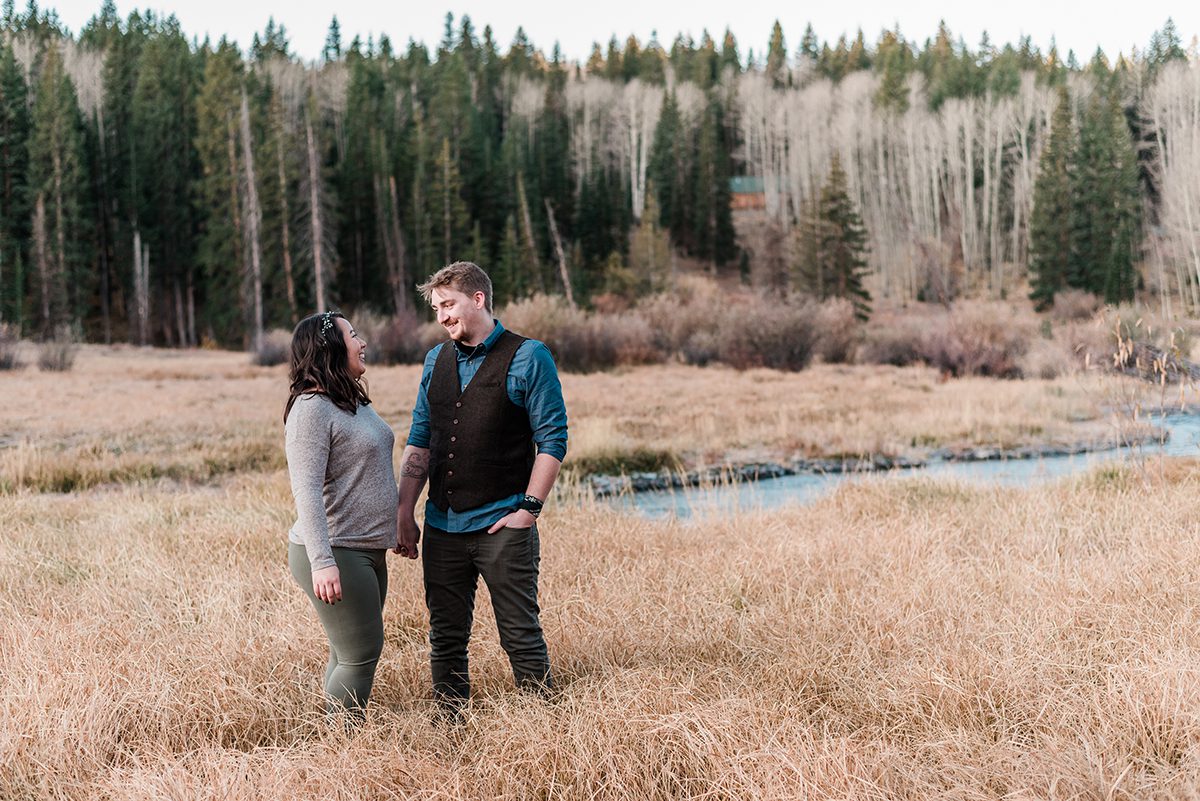 Michael & Stephanie | Sunrise Elopement on the Grand Mesa