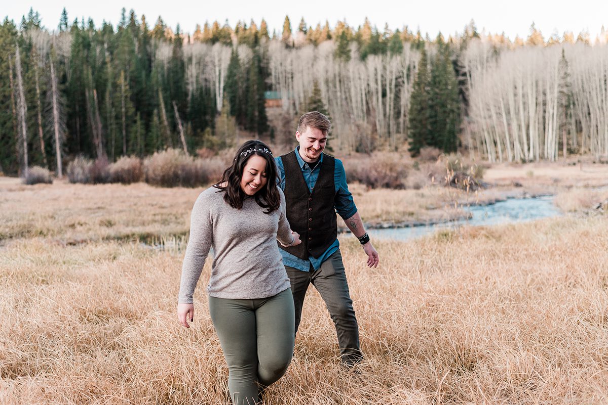 Michael & Stephanie | Sunrise Elopement on the Grand Mesa