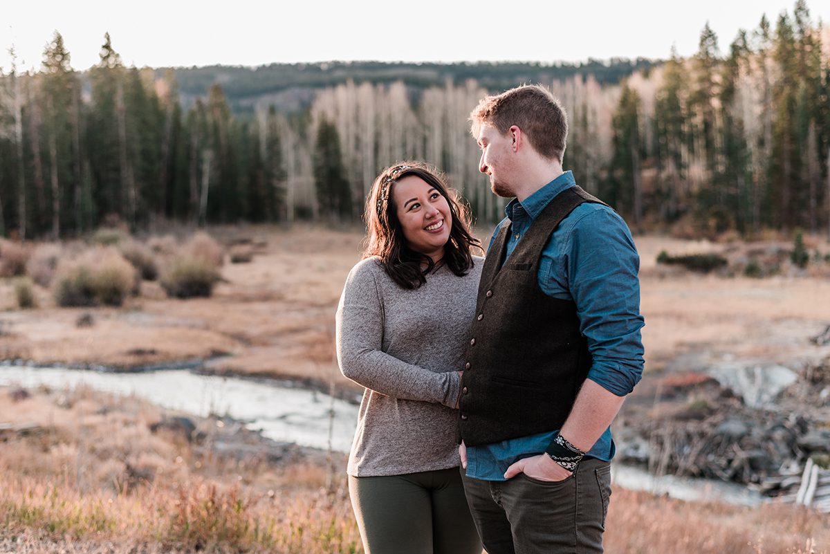 Michael & Stephanie | Sunrise Elopement on the Grand Mesa