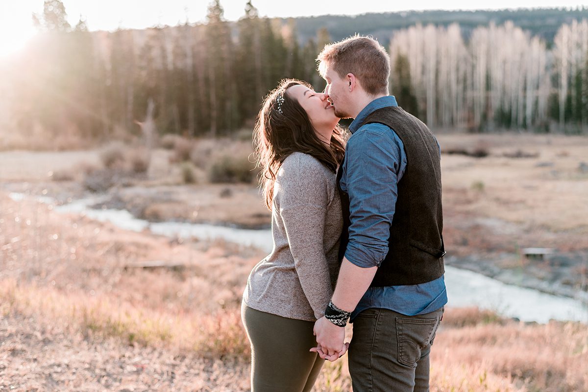 Michael & Stephanie | Sunrise Elopement on the Grand Mesa