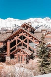 Mountain Lodge Telluride wedding venue | Getting Married in Telluride | Amanda Matilda Photography