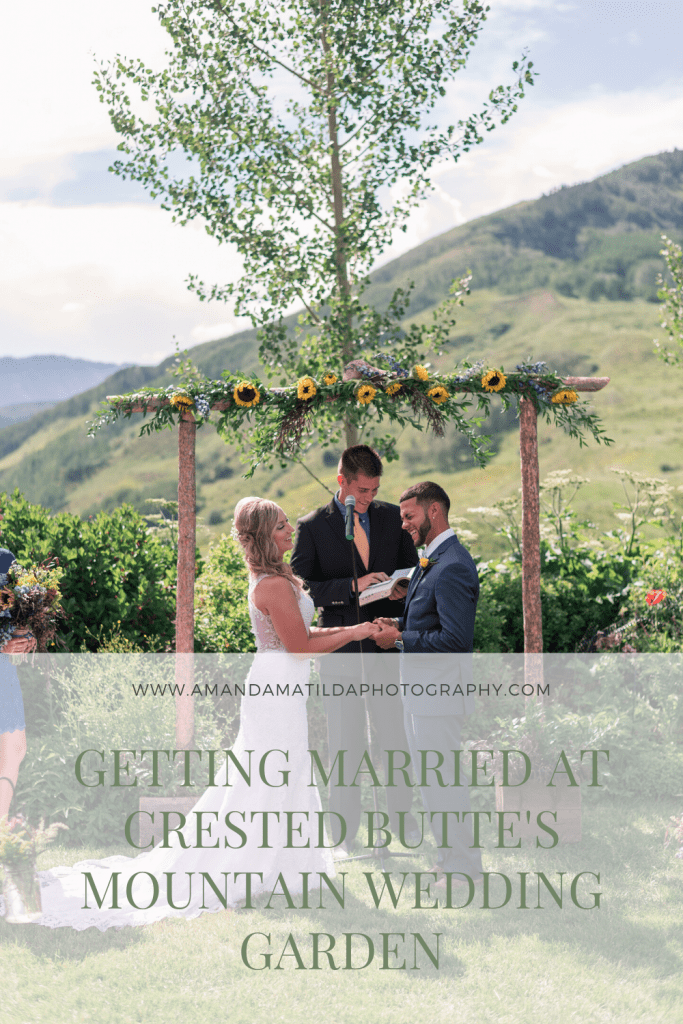 Getting Married at Crested Butte's Mountain Wedding Garden