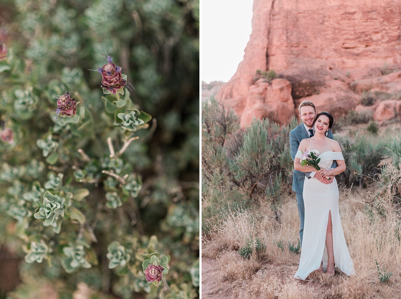 Loren & Rachel | Airbnb Elopement Near the Four Corners