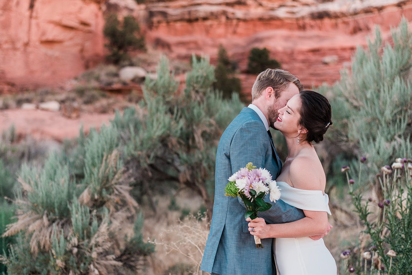 Loren & Rachel | Airbnb Elopement Near the Four Corners