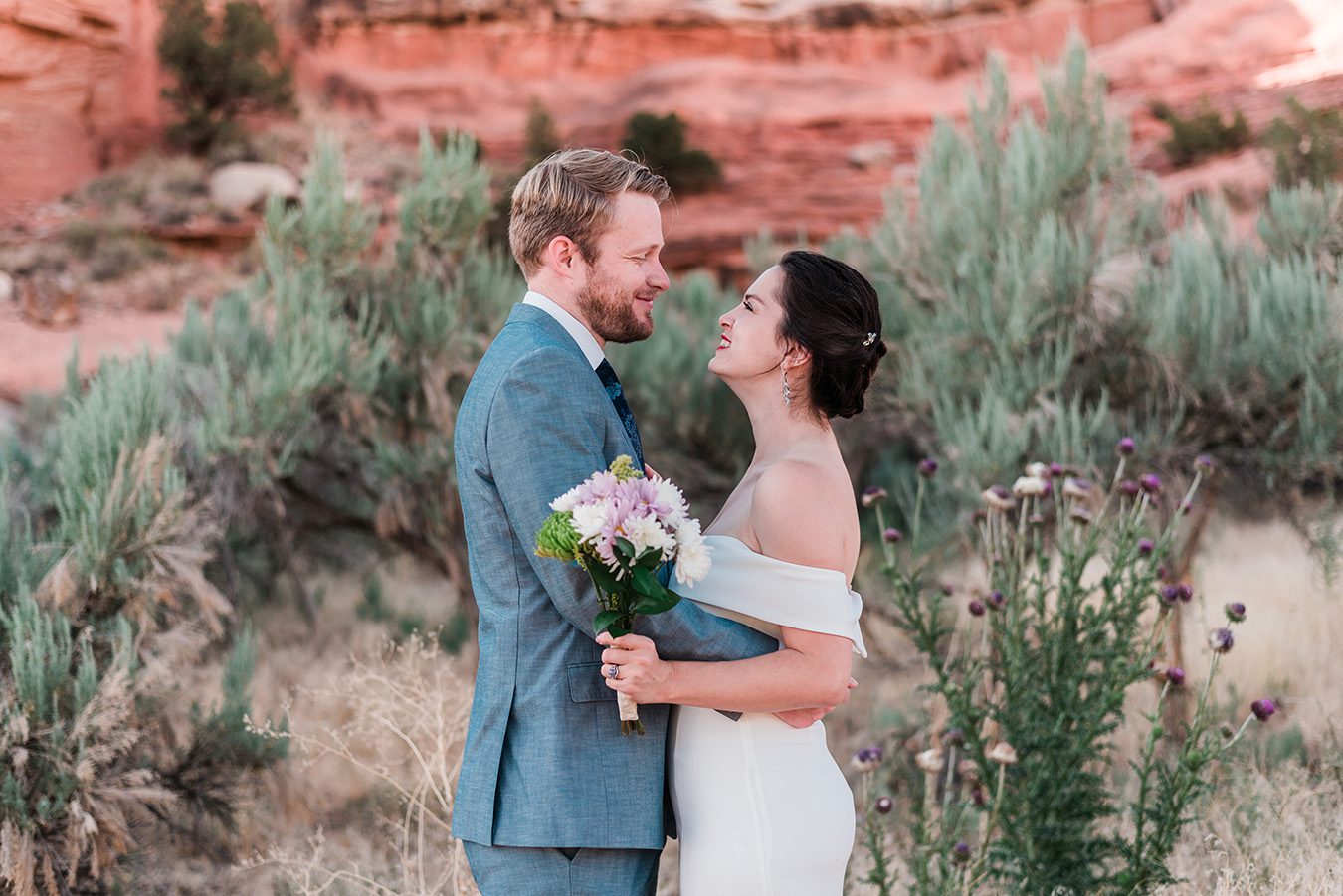 Loren & Rachel | Airbnb Elopement Near the Four Corners