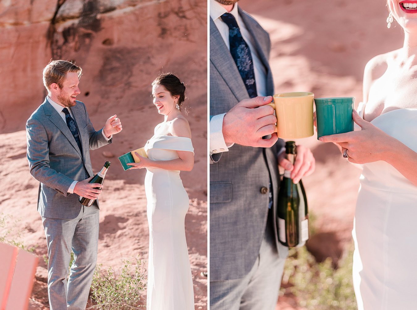 Loren & Rachel | Airbnb Elopement Near the Four Corners