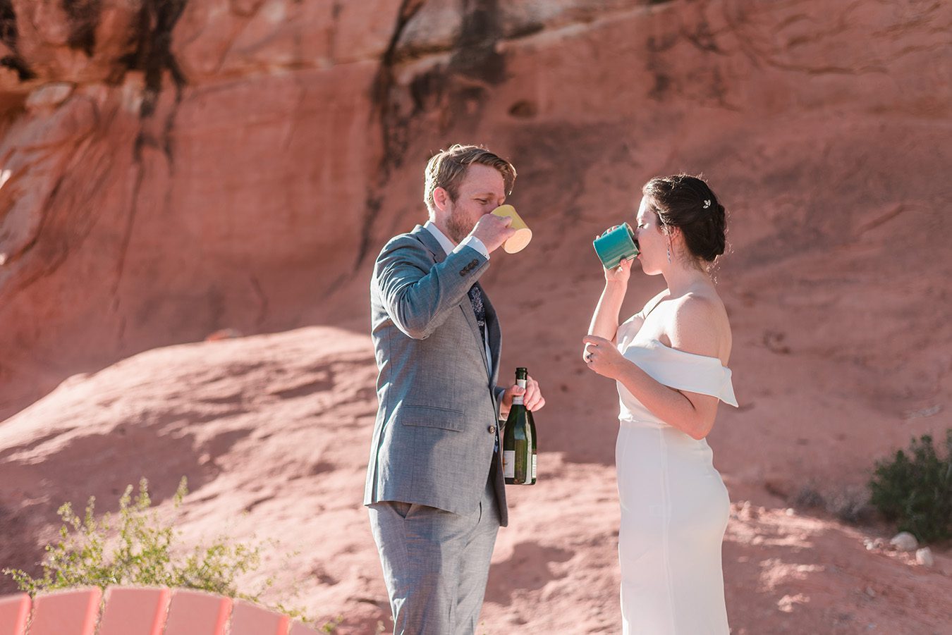 Loren & Rachel | Airbnb Elopement Near the Four Corners