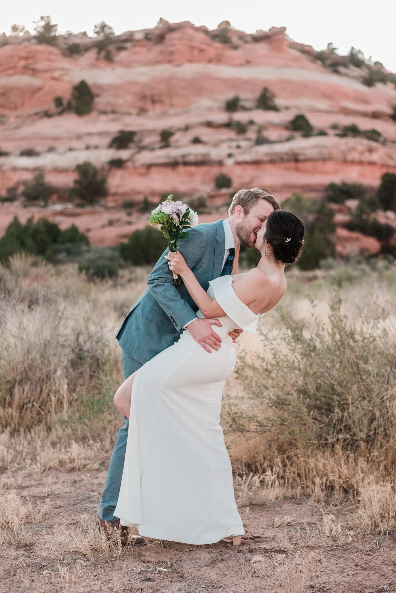 Loren & Rachel | Airbnb Elopement Near the Four Corners