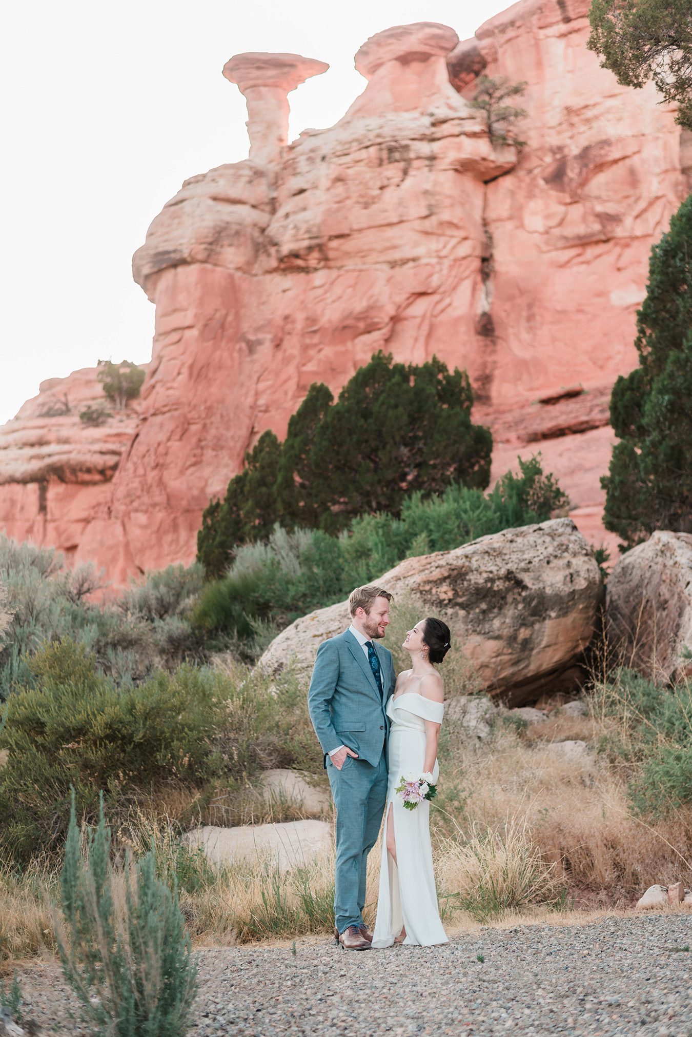 Loren & Rachel | Airbnb Elopement Near the Four Corners