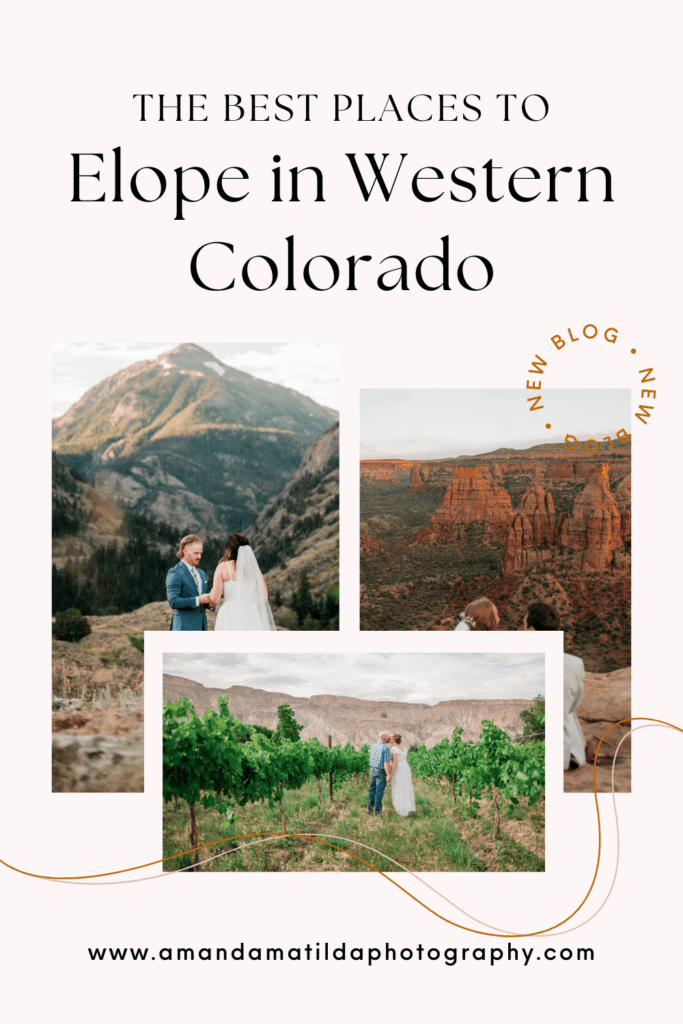 best places to elope in Western Colorado