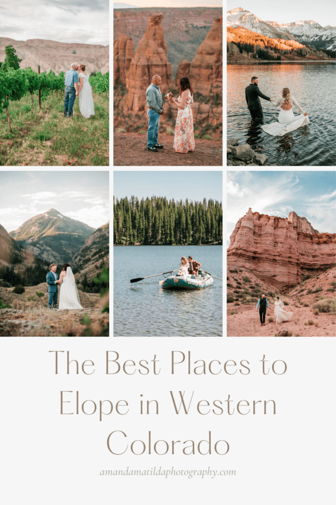 best places to elope in Western Colorado