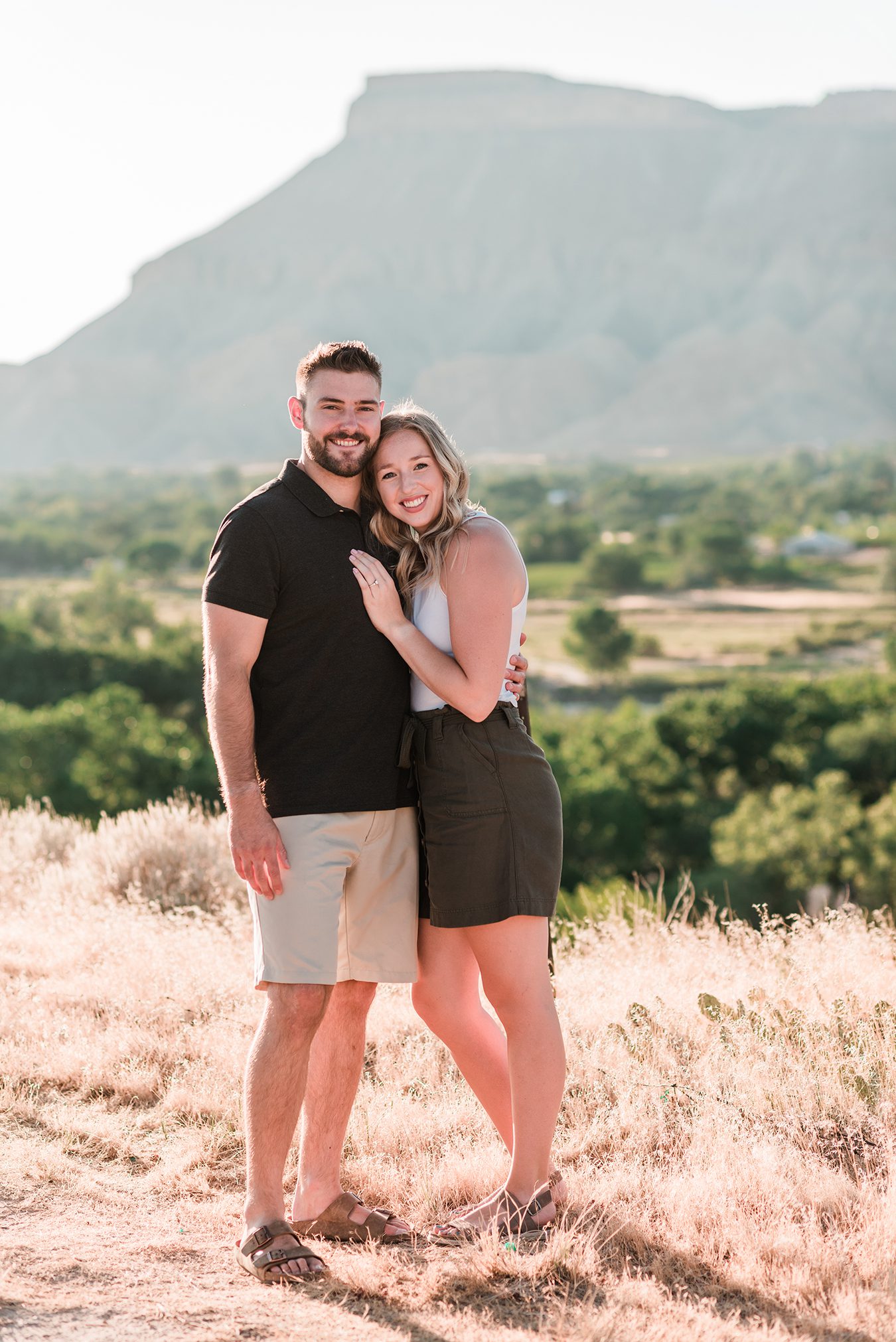 Mark & Mackenzie | Summer Engagement Photos in Palisade