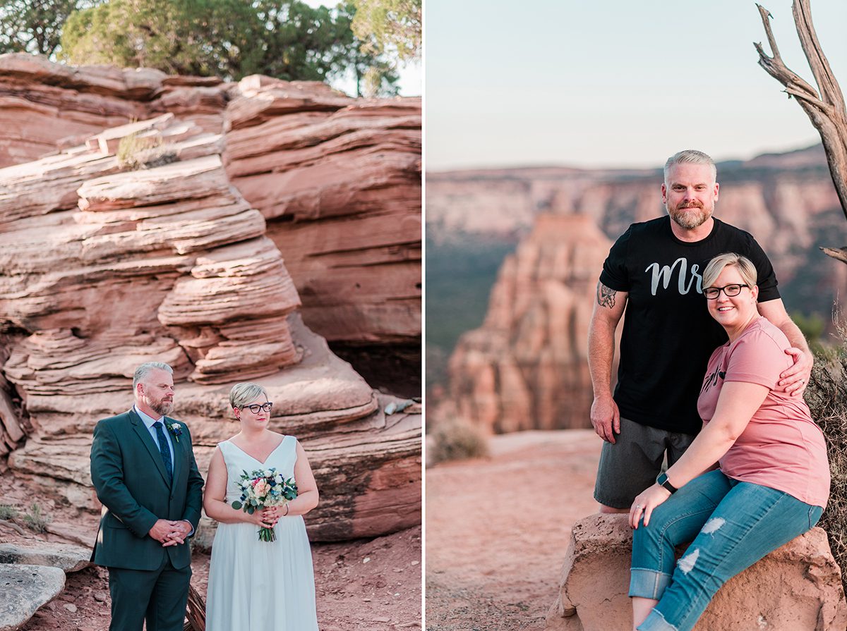 Elizabeth & Josh | Elopement on the Colorado National Monument