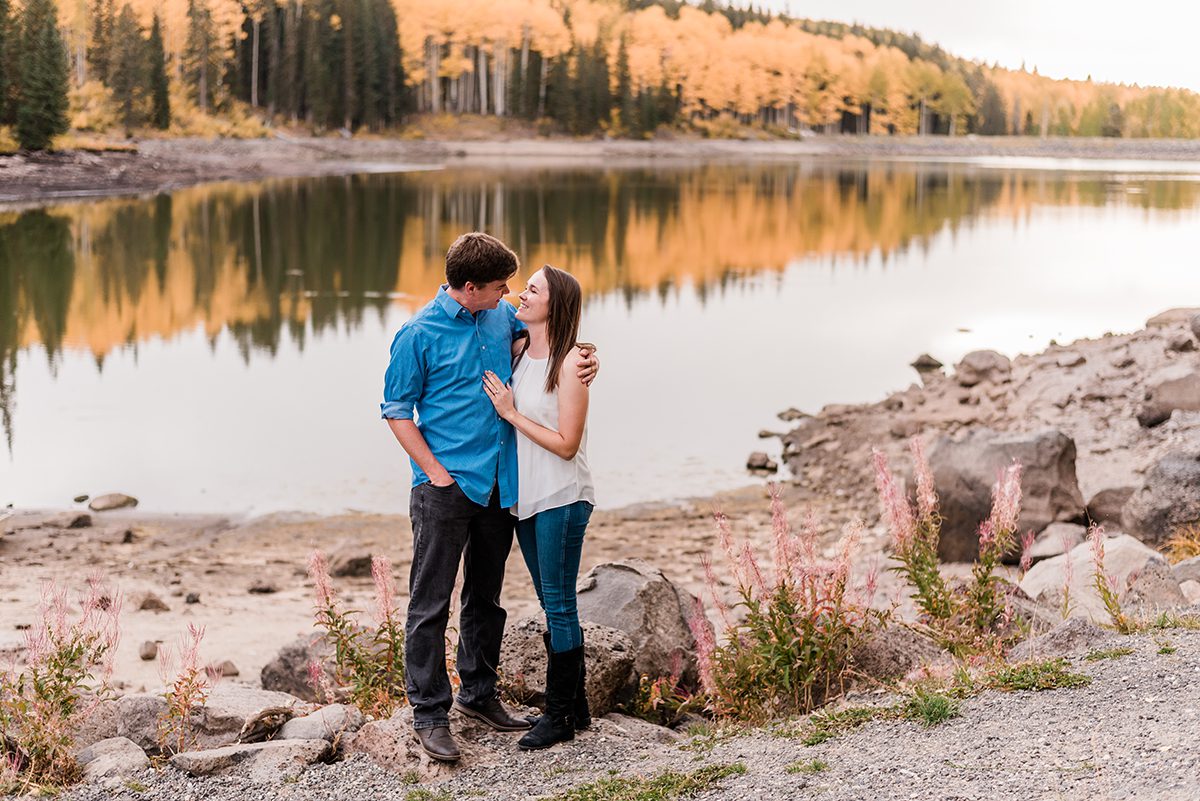Jacqueline & Karl | Fall Engagement Photos on the Grand Mesa