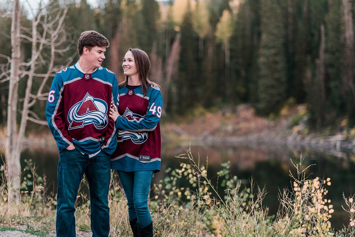 Jacqueline & Karl | Fall Engagement Photos on the Grand Mesa