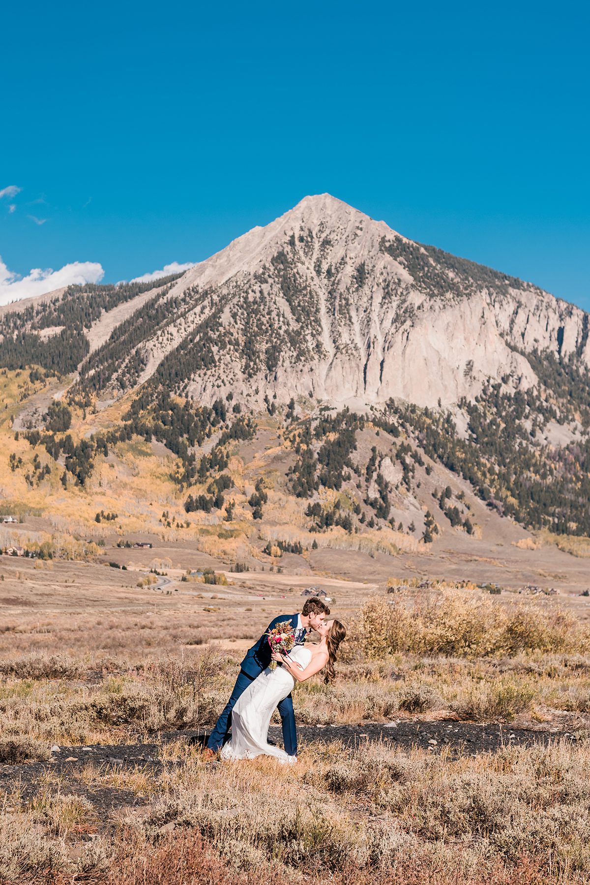 Dani & Aiden | Elopement at the Woods Walk in Crested Butte