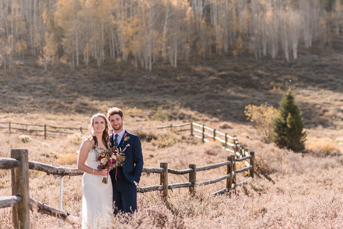 Dani & Aiden | Elopement at the Woods Walk in Crested Butte